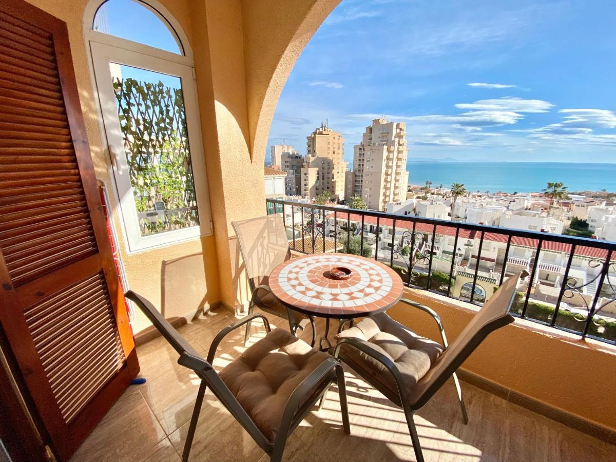 Beautiful Apartment Near Lamata Beach With Panorama Sea View!!! Torrevieja Exteriér fotografie